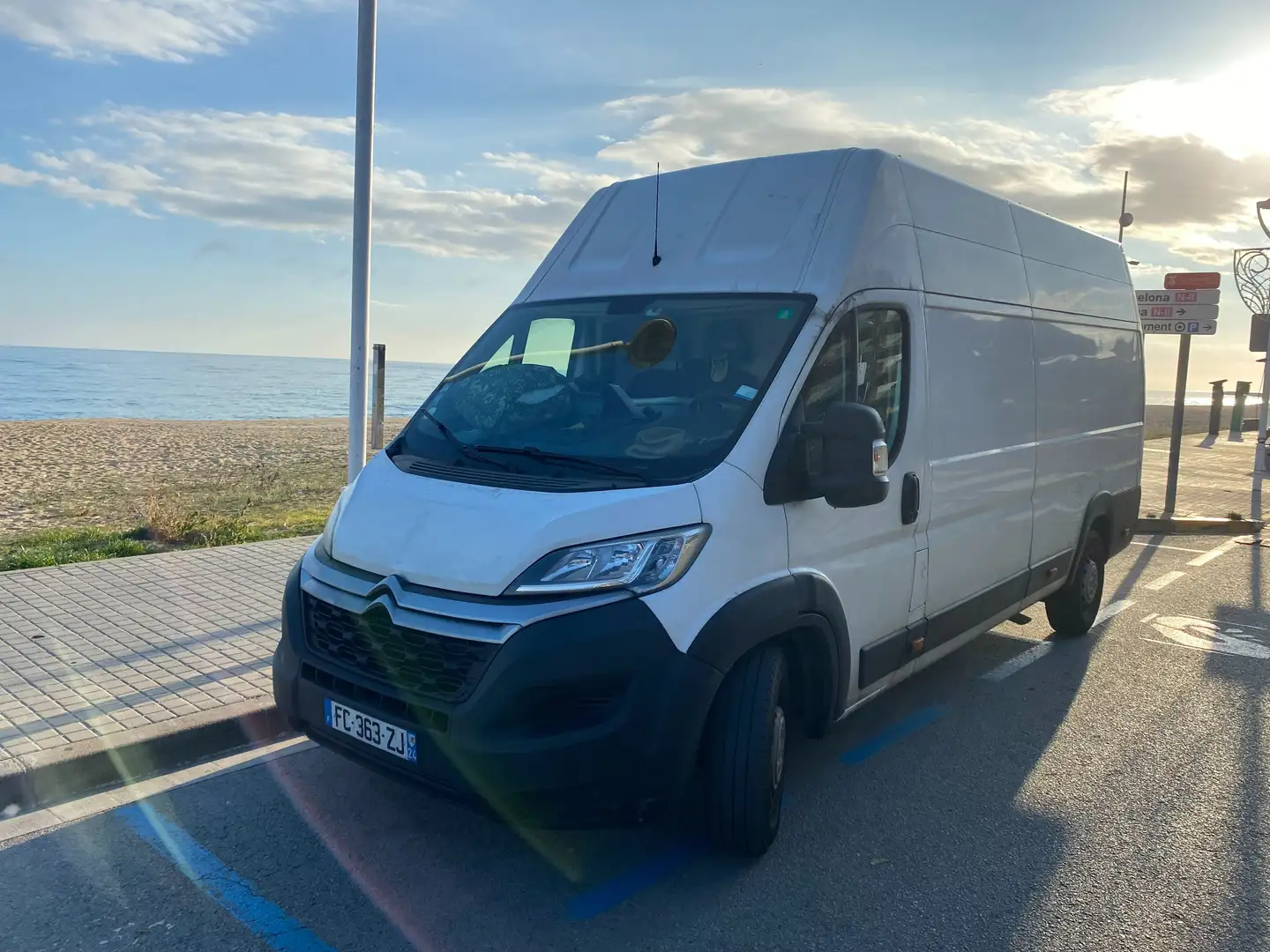 Citroen Jumper JUMPER+TOLE+4-35+L4H3+BLUEHDi+160+BVM6+BUSINESS Blanc - 1