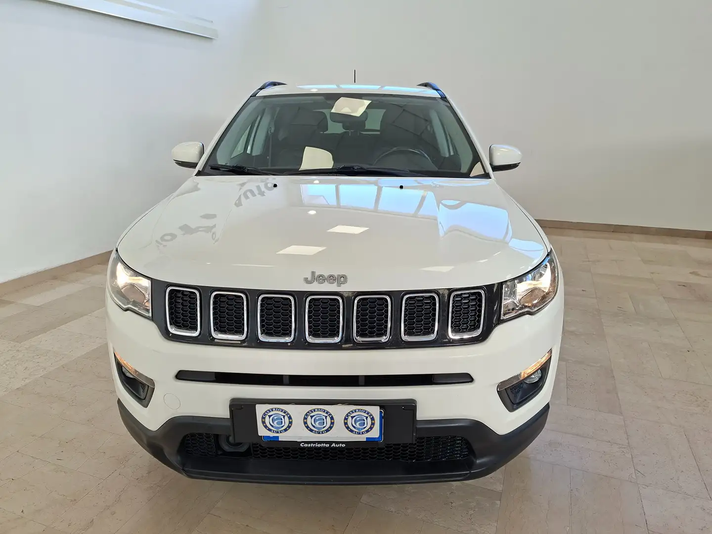 Jeep Compass 2.0 mjt manuale 4wd 140cv Bianco - 2