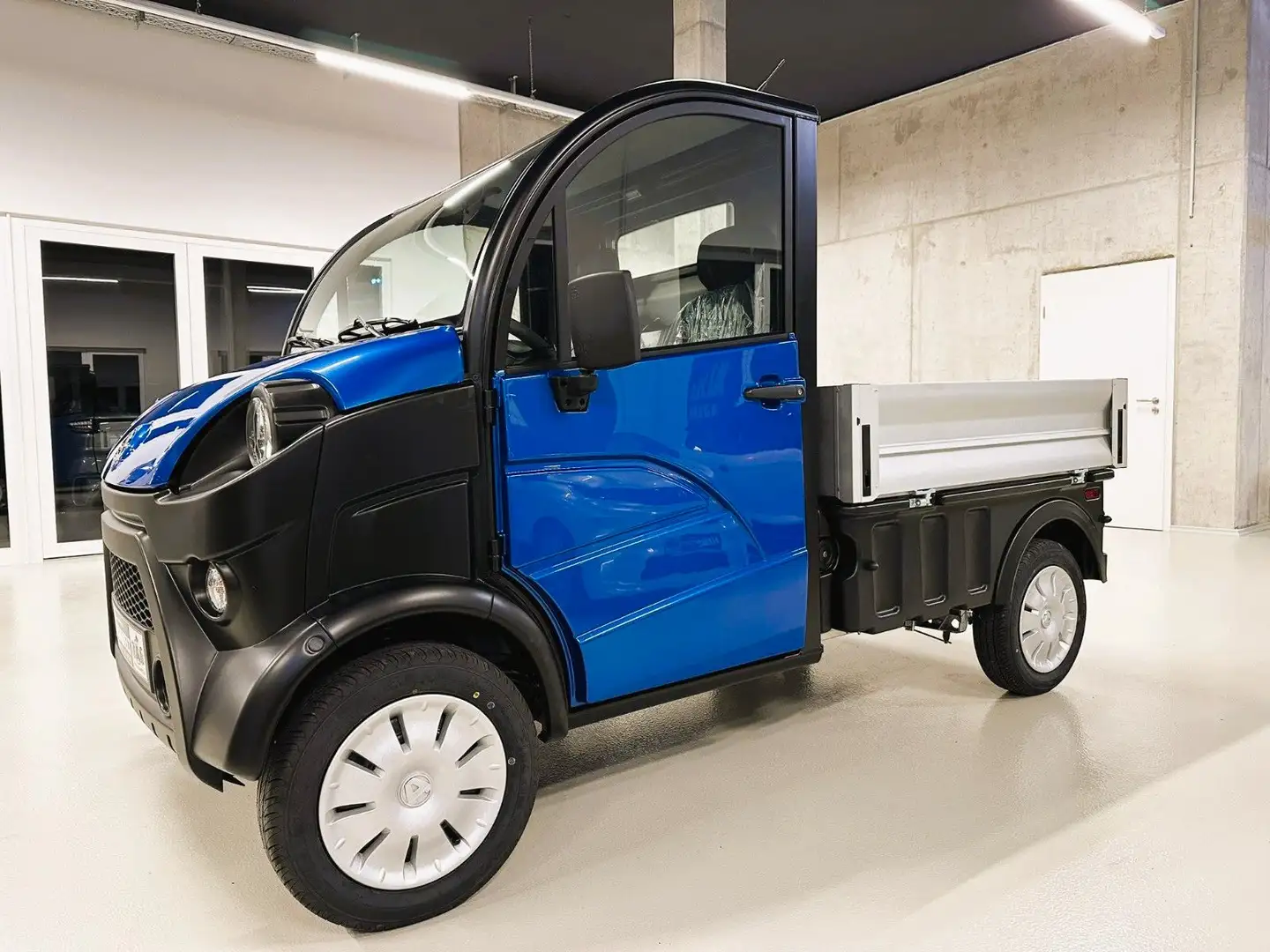 Aixam D-Truck Pritsche blau Blau - 2