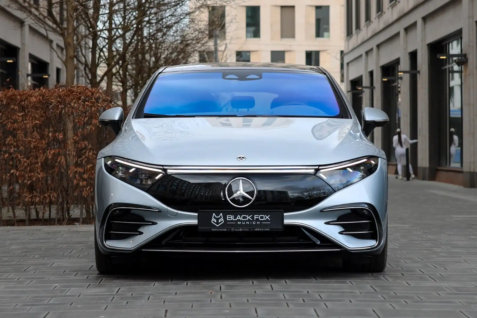 Mercedes-Benz EQS 580 AMG | 4Matic | HYPER SCREEN | LED | FULL Silber - 2
