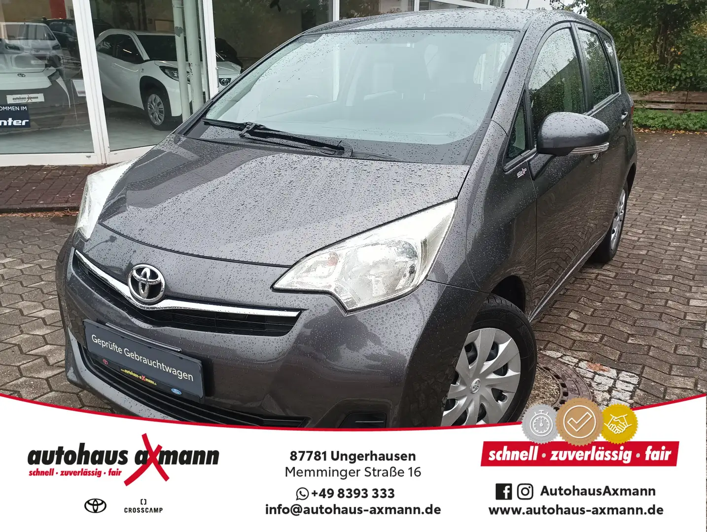 Toyota Verso-S Verso S 1.33 VVT-i Life Grau - 1