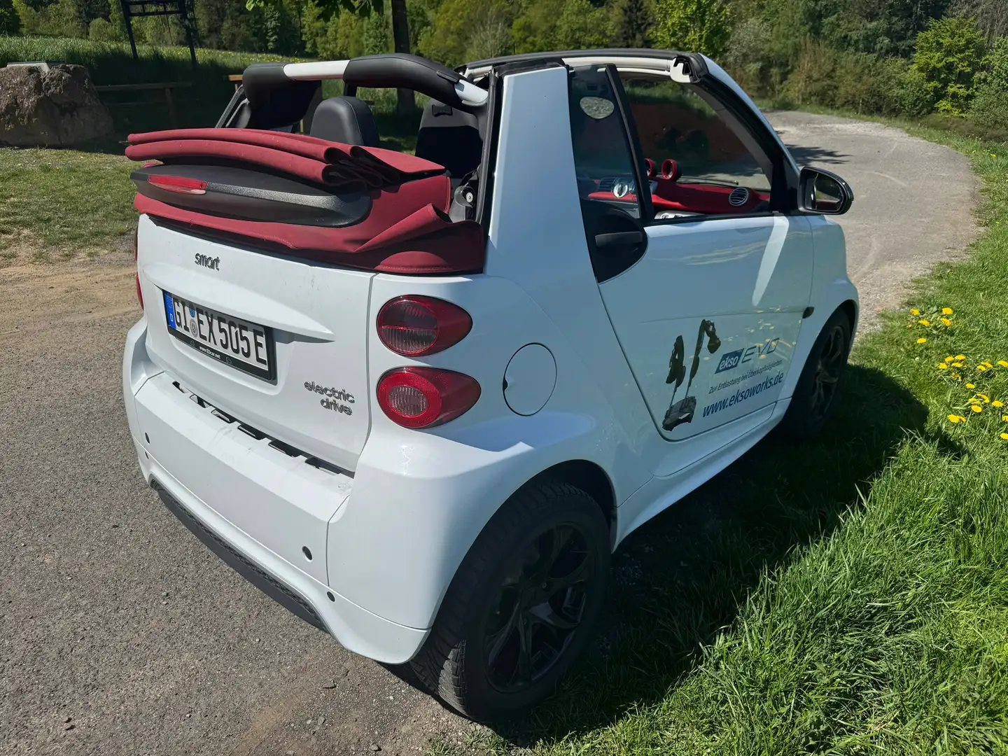 smart forTwo cabrio electric drive Blanco - 1