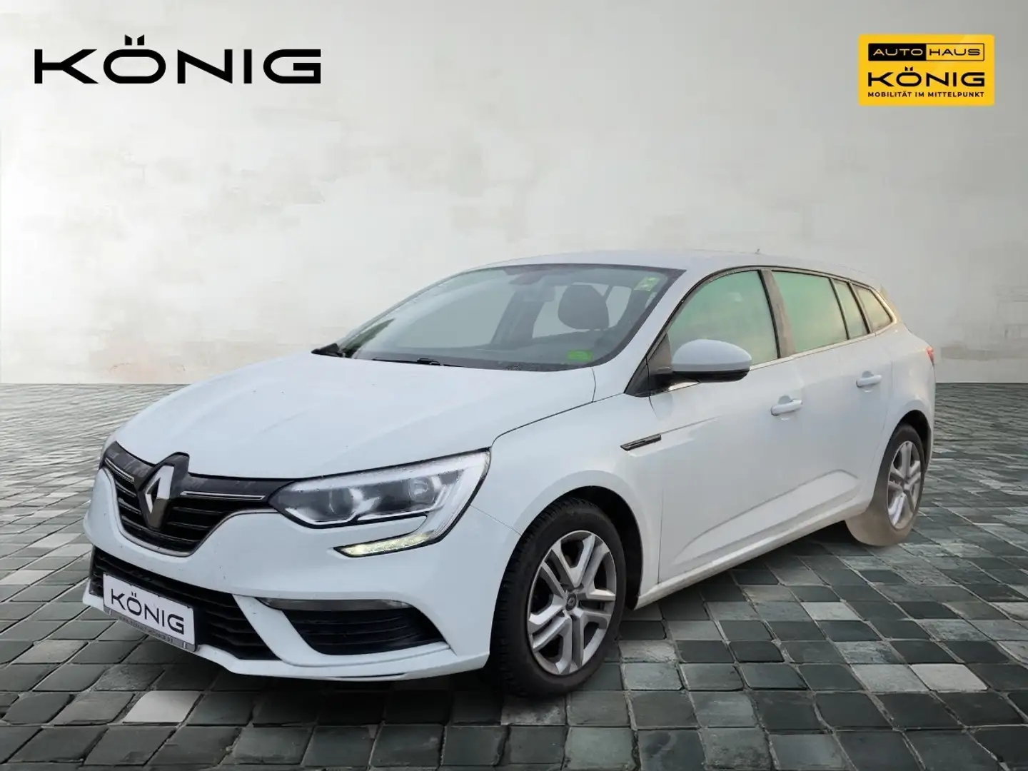 Renault Megane IV Grandtour 1.2 TCe 100 Play Kombi|NAVI Weiß - 1