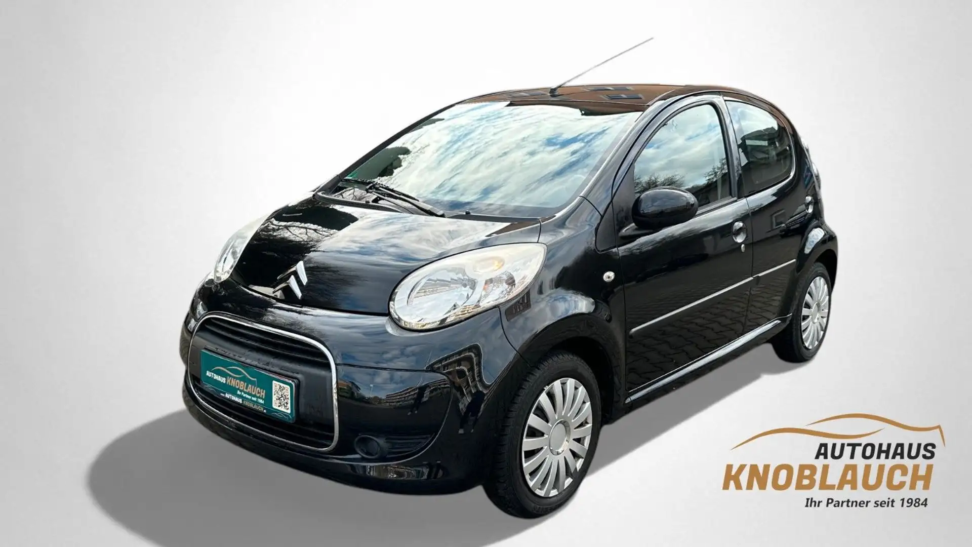 Citroen C1 Style **Automatik, 8-fach bereift, Klima** Schwarz - 1