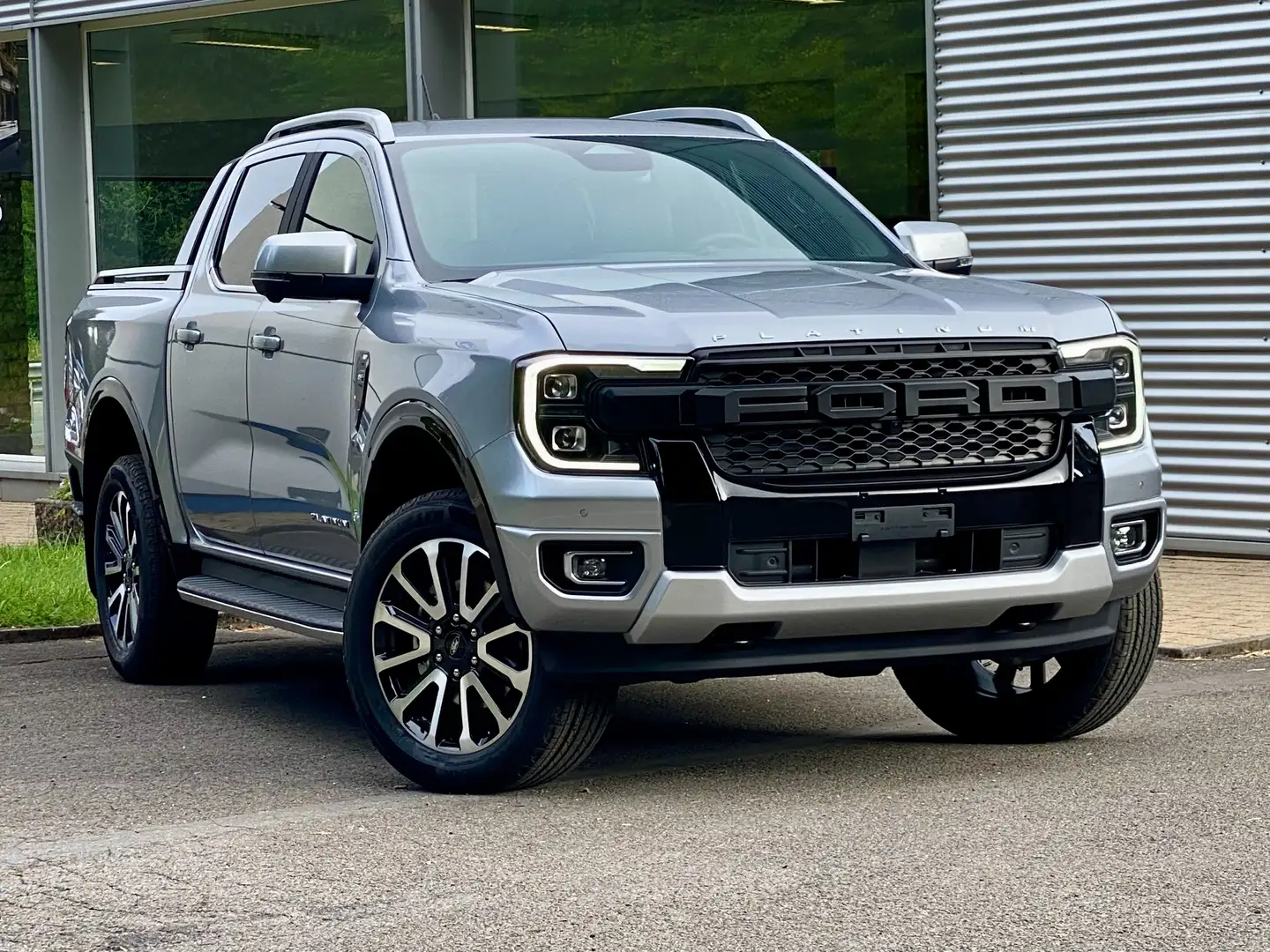 Ford Ranger Platinum 3.0L V6 240CH A10 + Rideau Elec Grey - 1