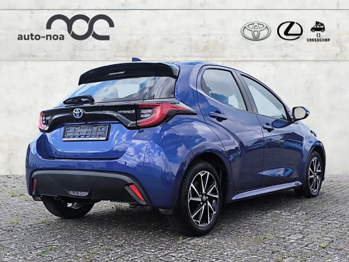 Toyota Yaris Hybrid Team Deutschland 1.5 Dual-VVT-iE EU6d LED A Bleu - 2