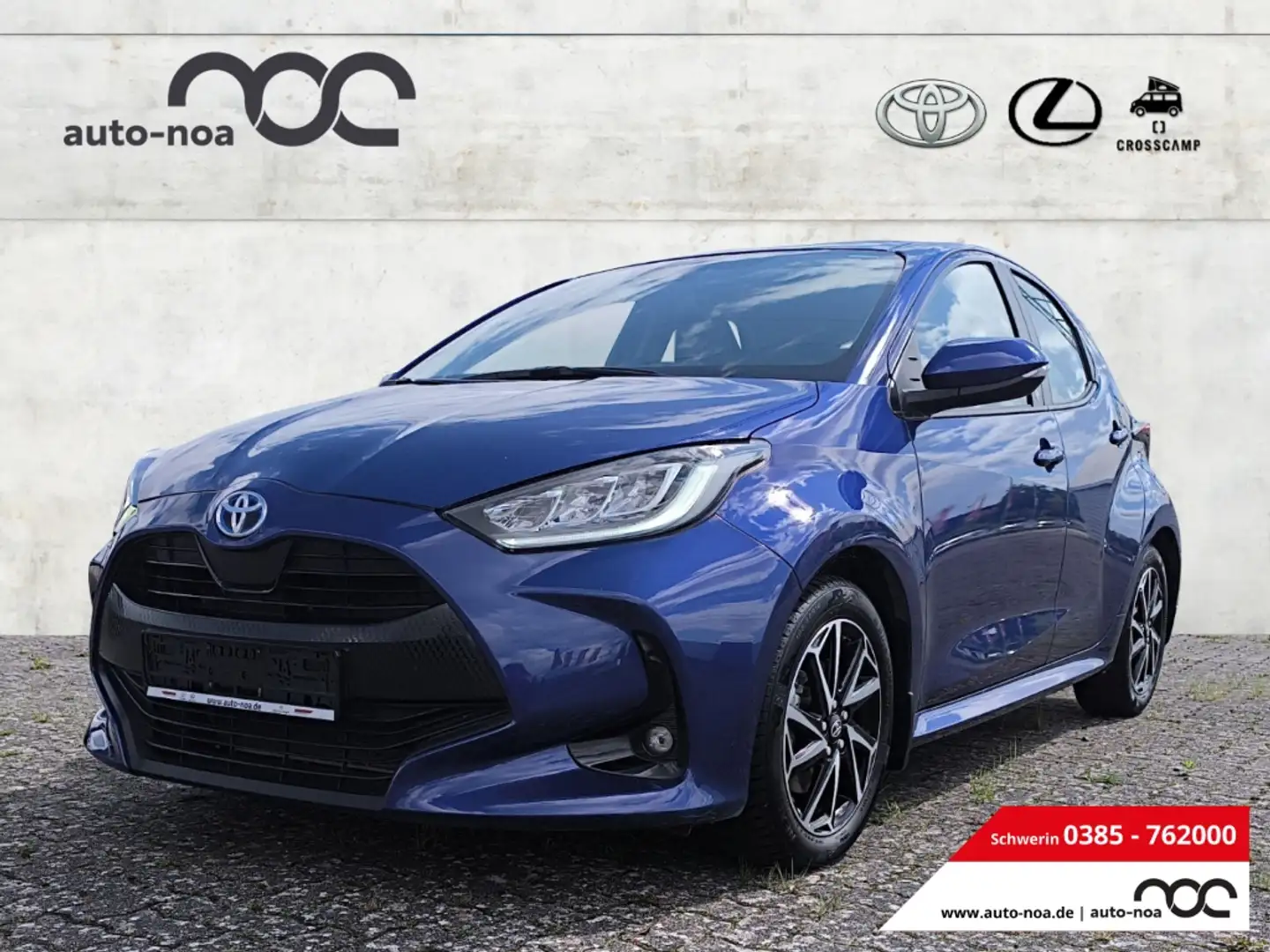 Toyota Yaris Hybrid Team Deutschland 1.5 Dual-VVT-iE EU6d LED A Bleu - 1