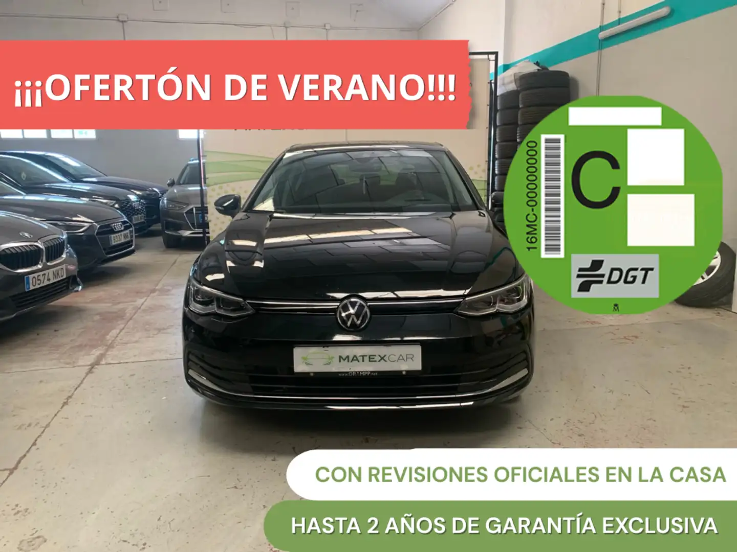 Volkswagen Golf 2.0TDI Style DSG 110kW Negro - 1