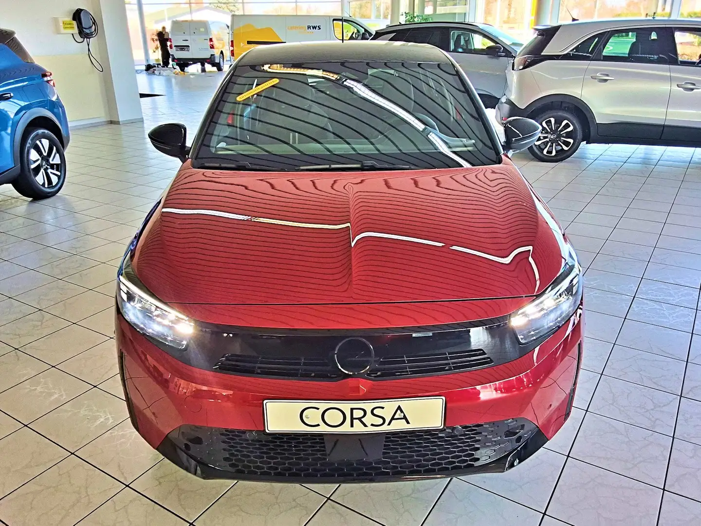 Opel Corsa 1.2 AT8 GS LED,2xKamera,SHZ,PP,Abstandstempomat Rot - 2