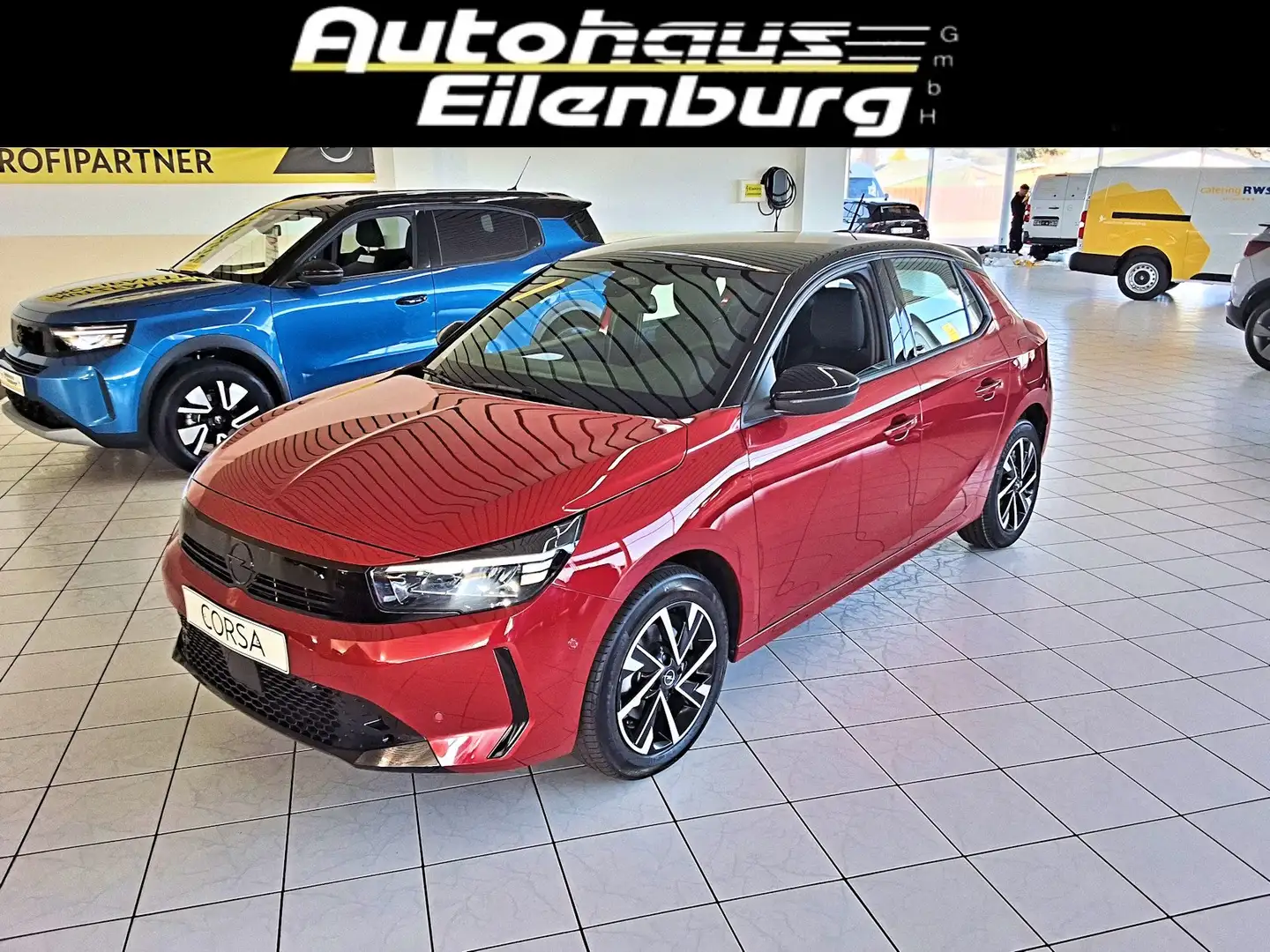 Opel Corsa 1.2 AT8 GS LED,2xKamera,SHZ,PP,Abstandstempomat Rot - 1