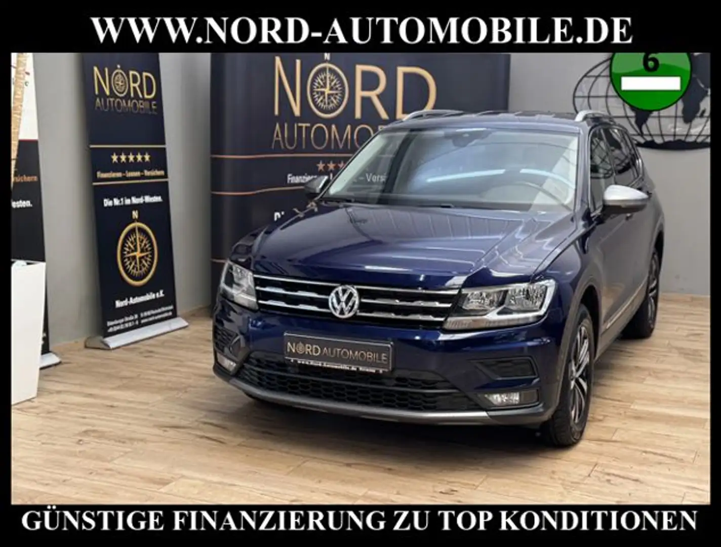 Volkswagen Tiguan Allspace UNITED 2.0 TDI Navi/PDC/Dig.Cock United Blau - 1
