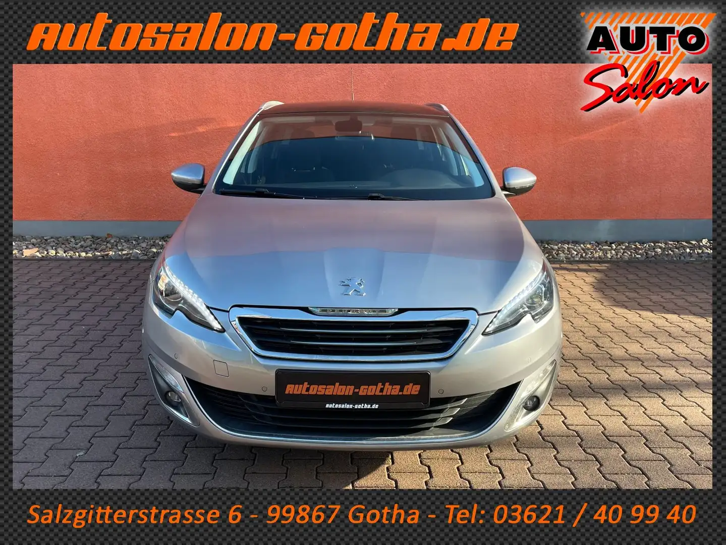 Peugeot 308 SW 2.0HDi Automatik Allure LED+NAVI PANO CAM Grau - 2