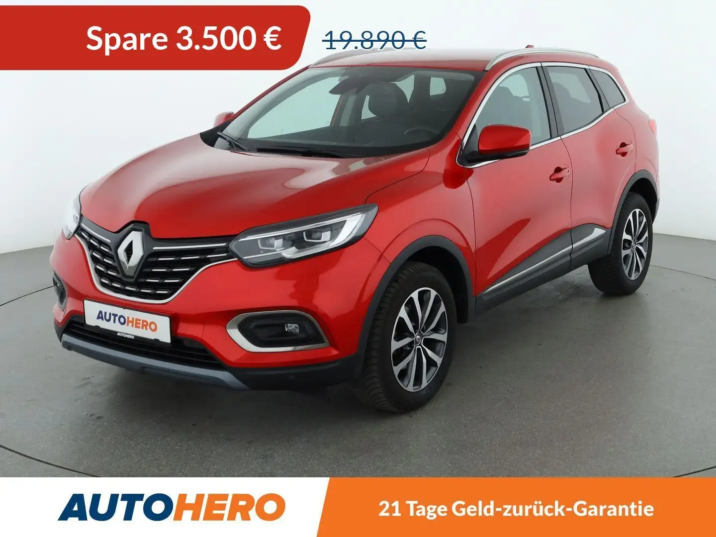 Renault Kadjar 1.3 TCe Intens*NAVI*LED*CAM*PDC*SHZ*TEMPO*KLIMA* Rouge - 1