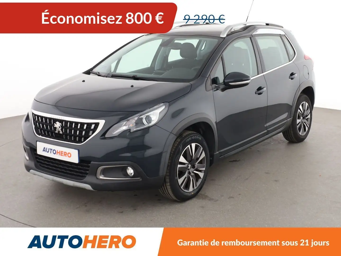 Peugeot 2008 1.2 PureTech Allure Gris - 1