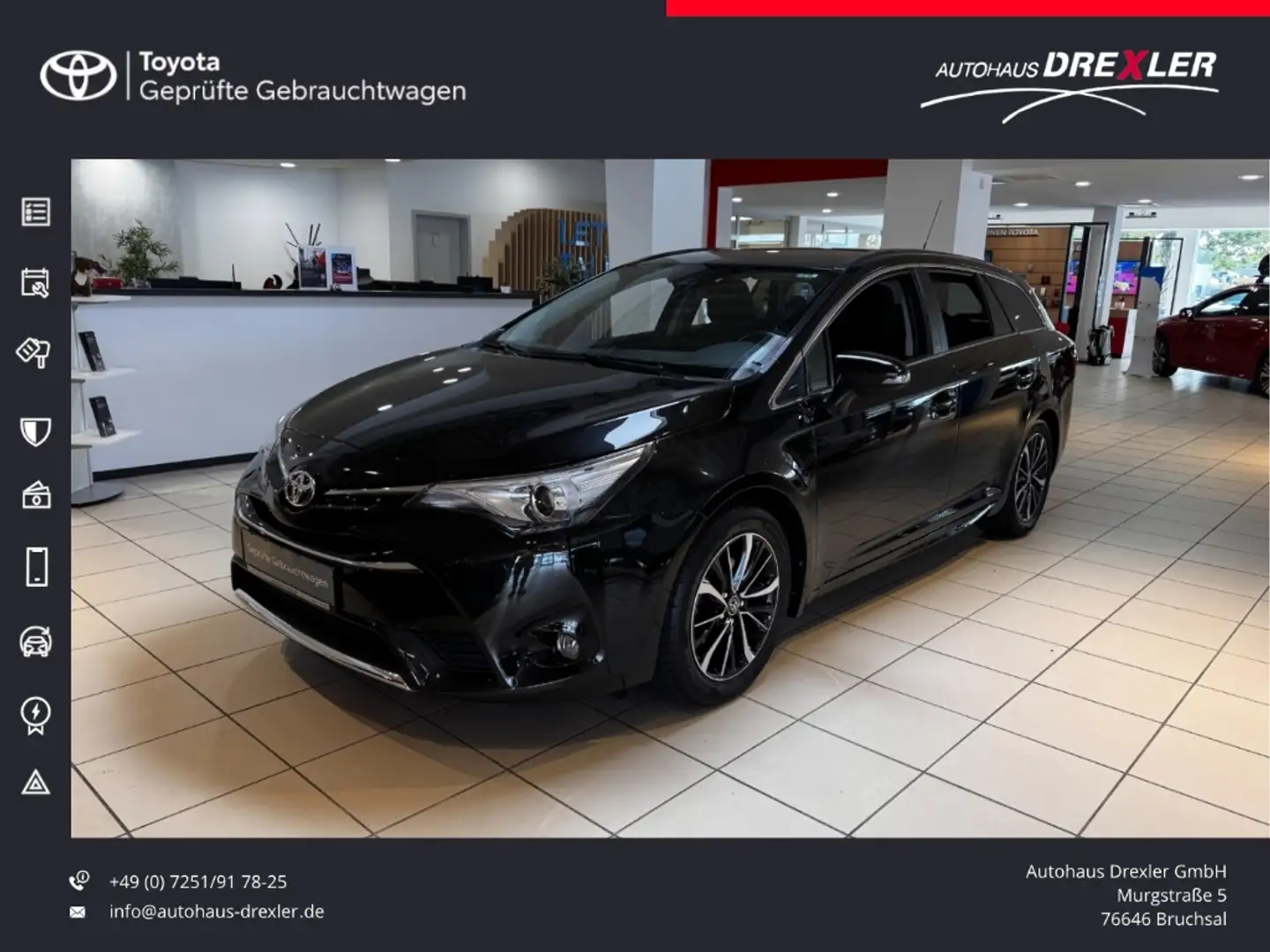 Toyota Avensis Touring Sports Team D 1.8 VVT-i Noir - 1