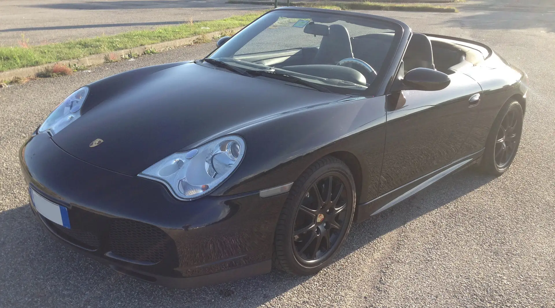 Porsche 996 996 Carrera 4 Cabrio 3.6 - 320cv Nero - 1