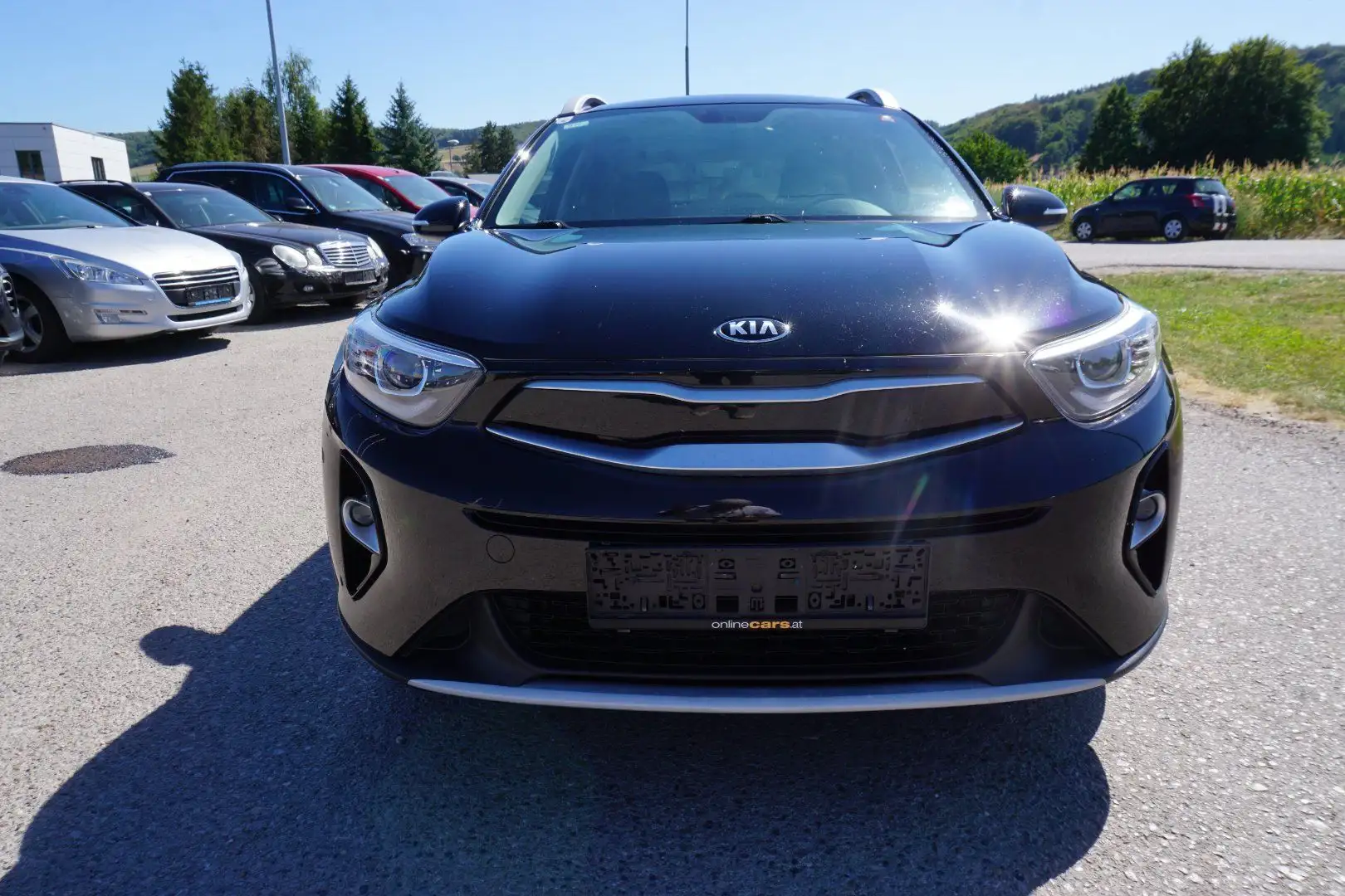Kia Stonic 1,0 T-GDI ISG (e5) Schwarz - 1