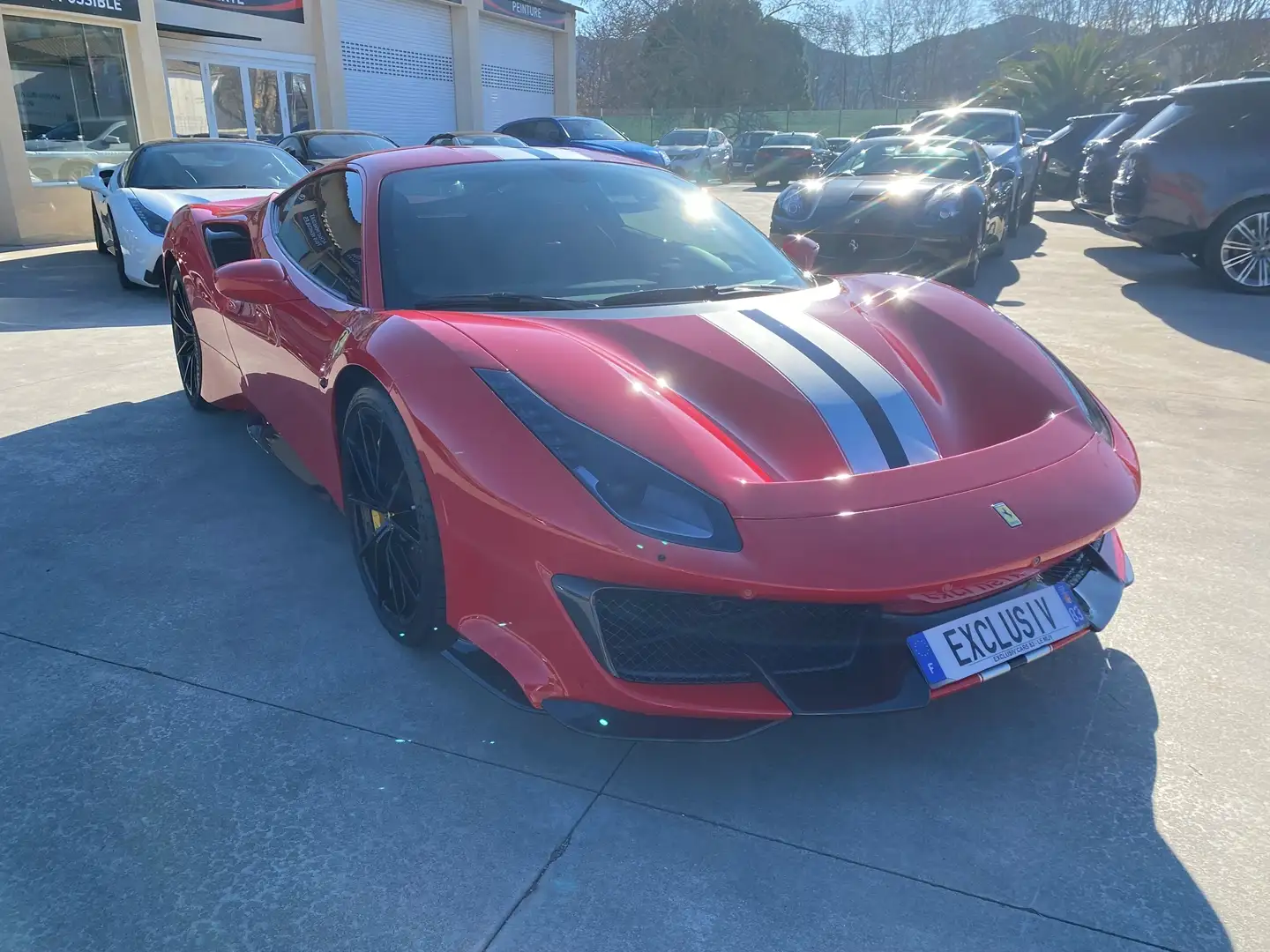 Ferrari 488 V8 3.9 T 720CH PISTA Rot - 2