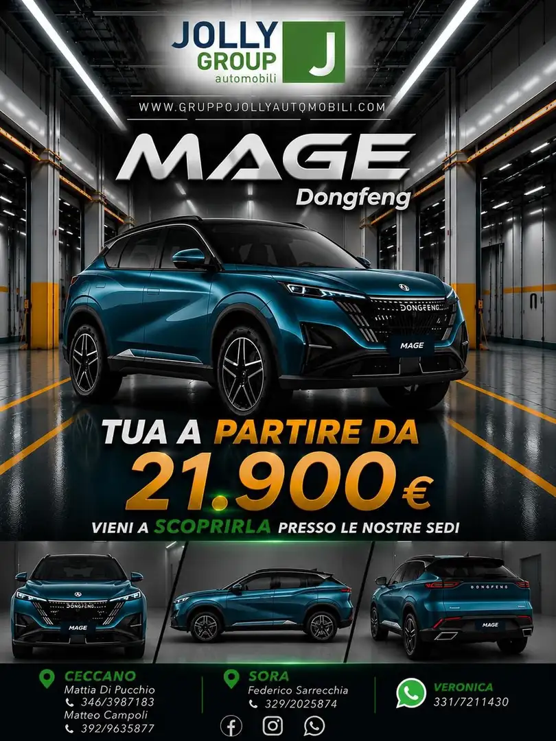 Dongfeng Mage 1.5T E2 320T benzina Blau - 1