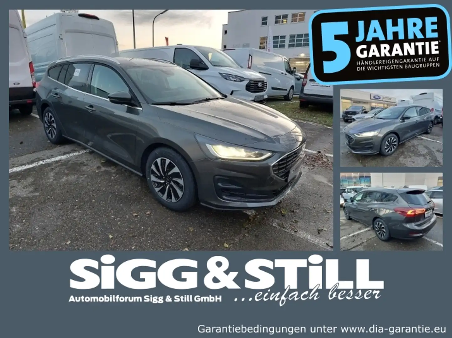 Ford Focus Turnier ST-Line 1.0 Mild-Hybrid LED*B&O*NAV*CAM* Grau - 1