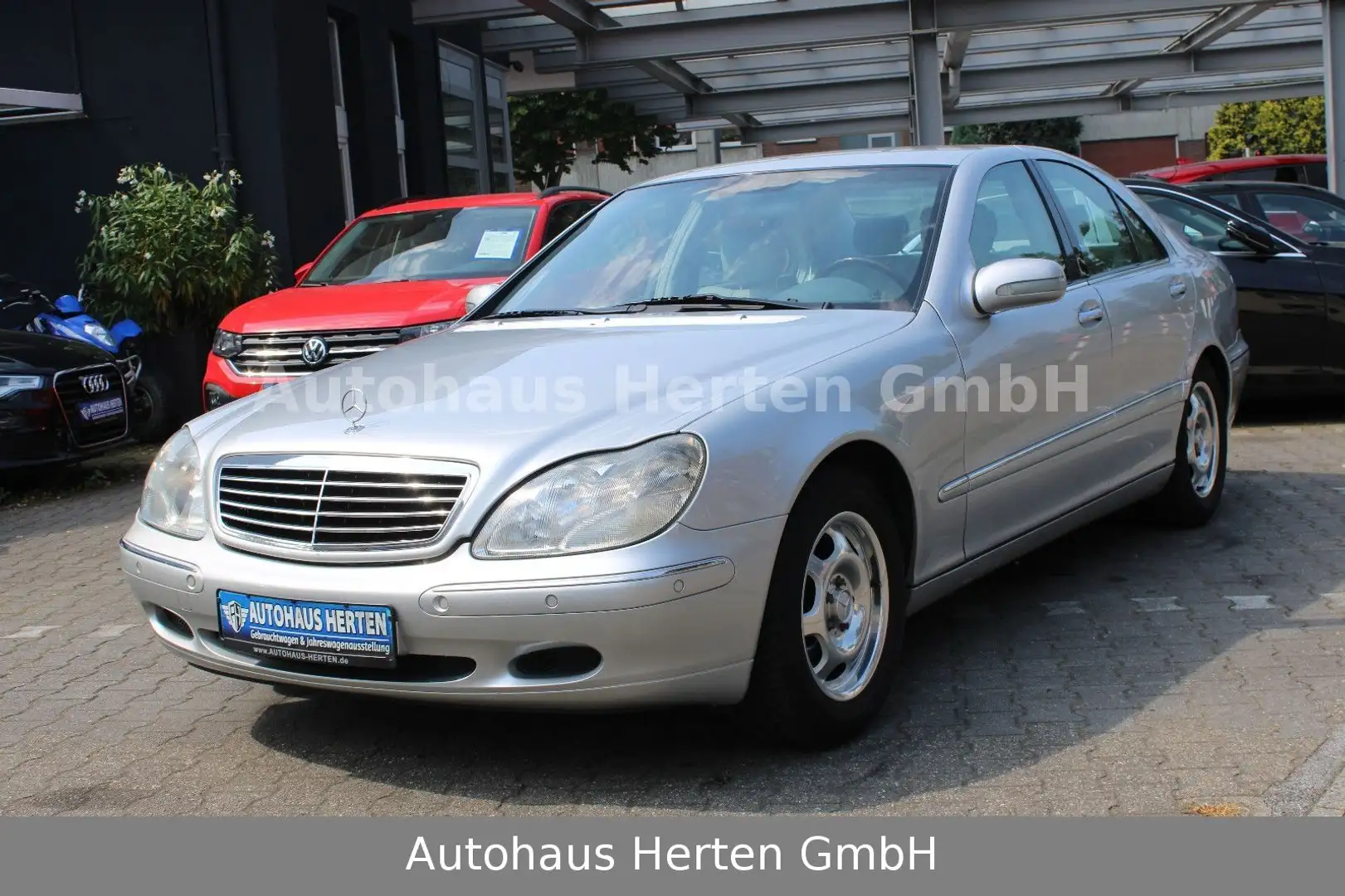 Mercedes-Benz S 320 *AUTOMATIK*LEDER*LUFT*AUS 2.HAND*TOPZUSTAND Argintiu - 1