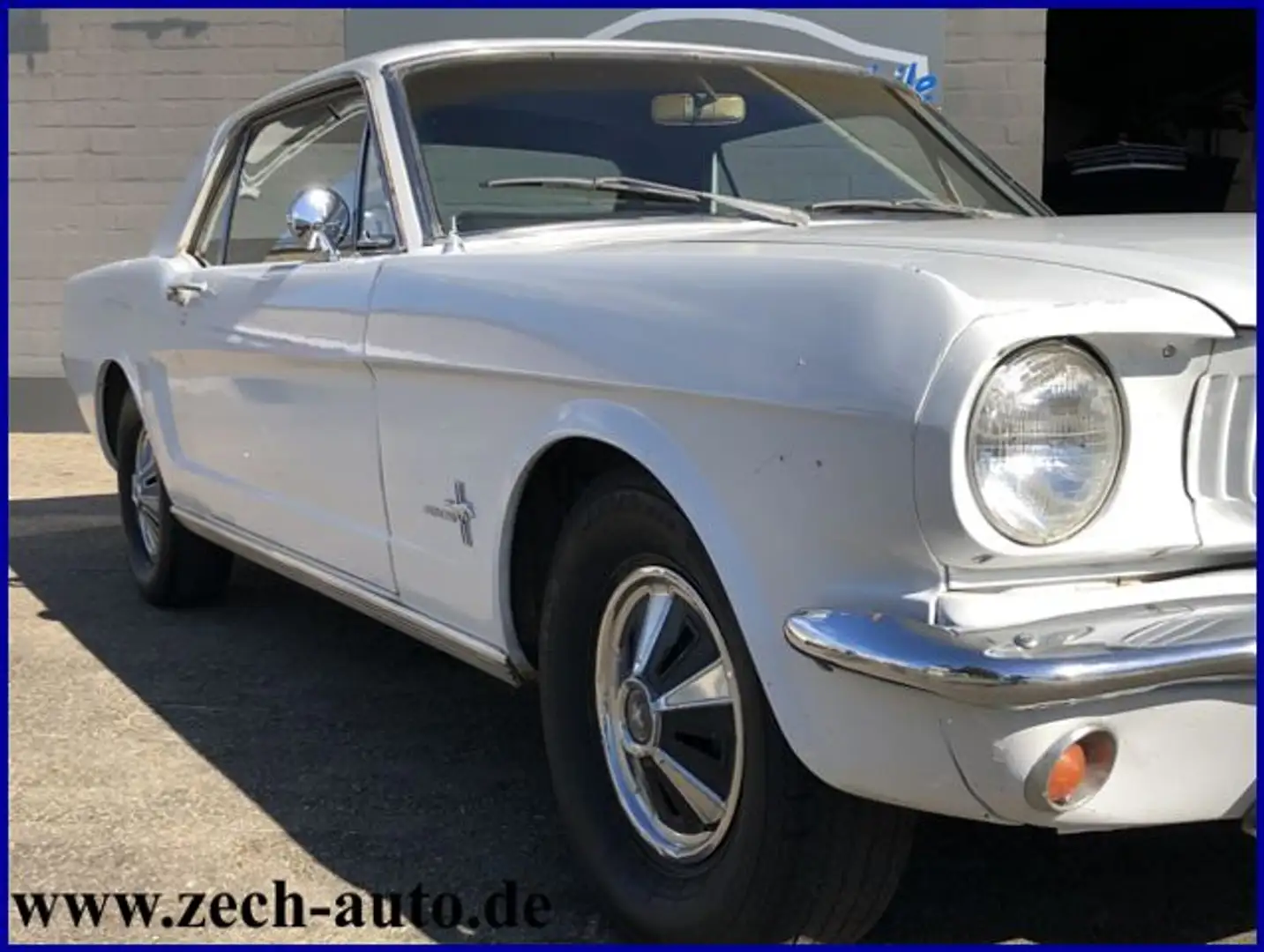 Ford Mustang 200 Handschalter Blanc - 2