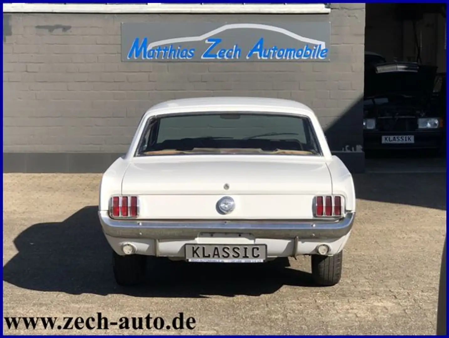 Ford Mustang 200 Handschalter Blanc - 1