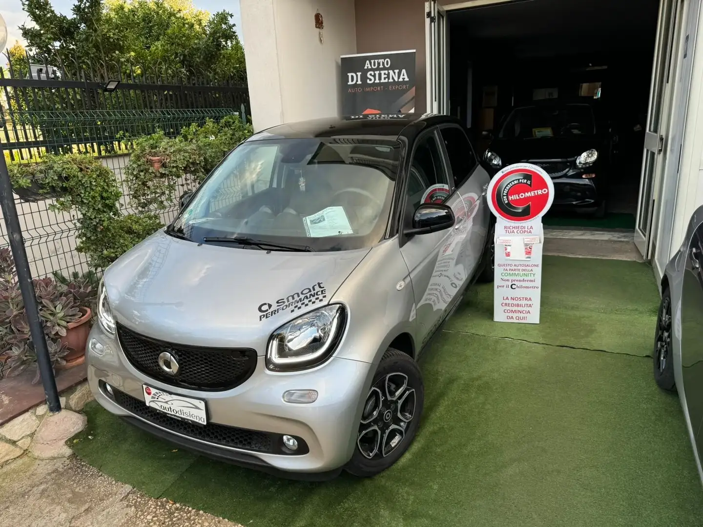 smart forFour 90 0.9 Turbo twinamic Prime Gris - 2