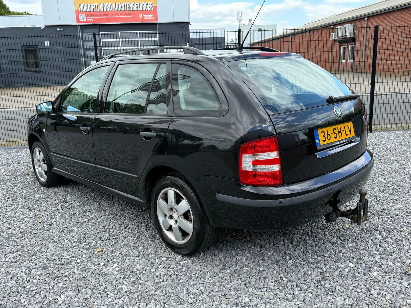 Skoda Fabia Combi 1.4-16V Equipe plus Airco|Cruis|PDC Zwart Negro - 2
