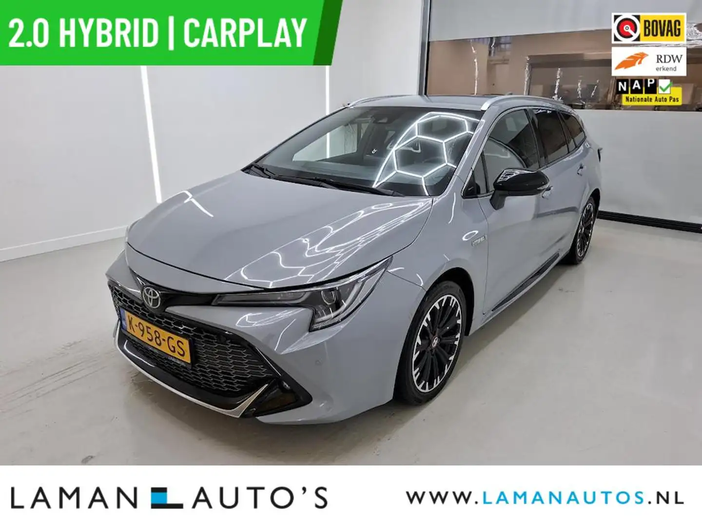 Toyota Corolla Touring Sports 2.0 Hybrid 184pk GR-Sport | CarPlay Gris - 1