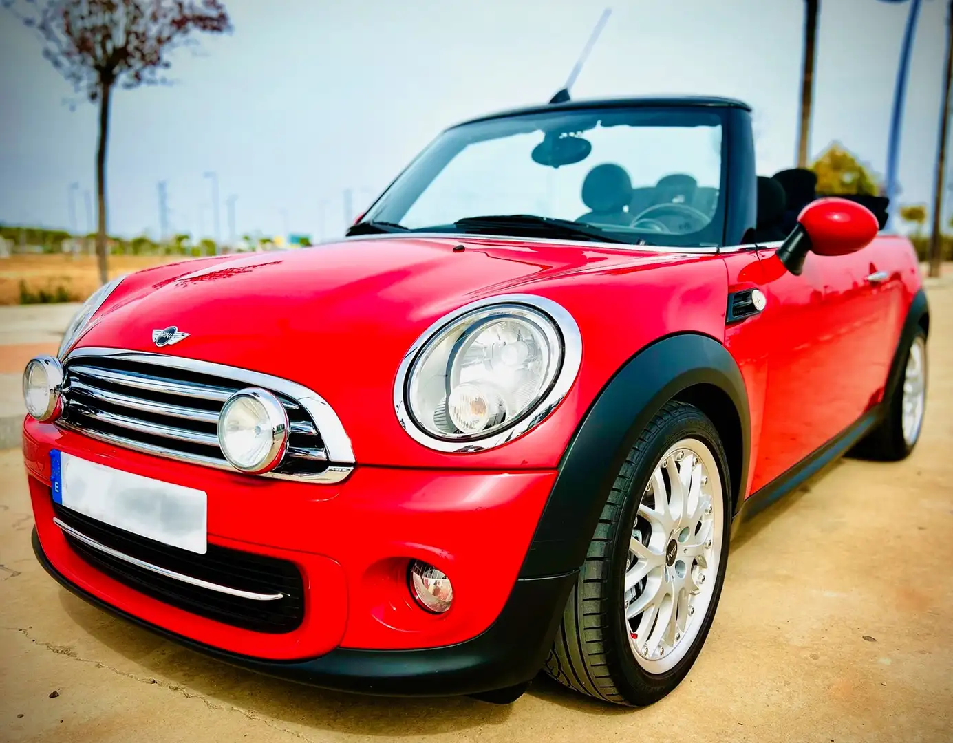 MINI Cooper C Cabrio Rot - 1