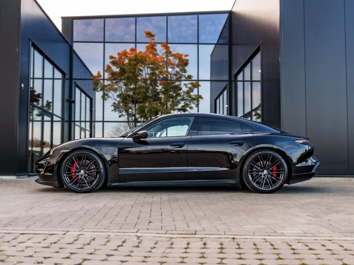 Porsche Taycan 4S Performance Battery - ACC - passenger screen Zwart - 2