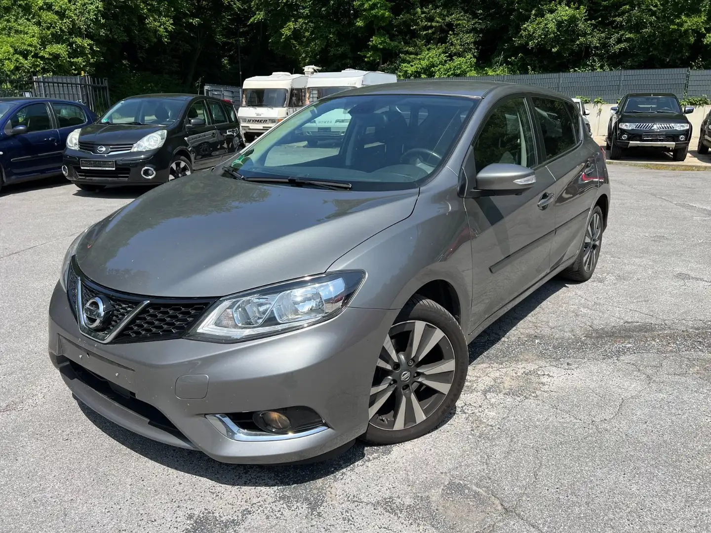 Nissan Pulsar N-Connecta/Getriebe Probleme/Navi/360° Grau - 1