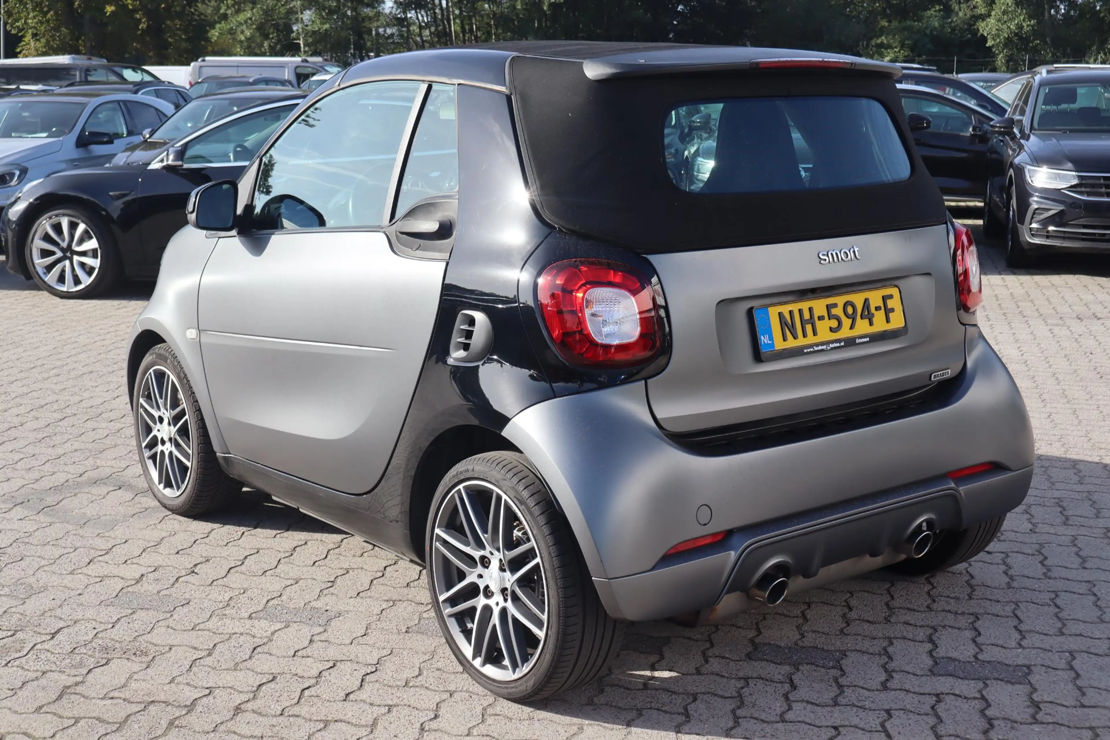 smart forTwo cabrio 1.0 Turbo BRABUS Xclusive — photo 27