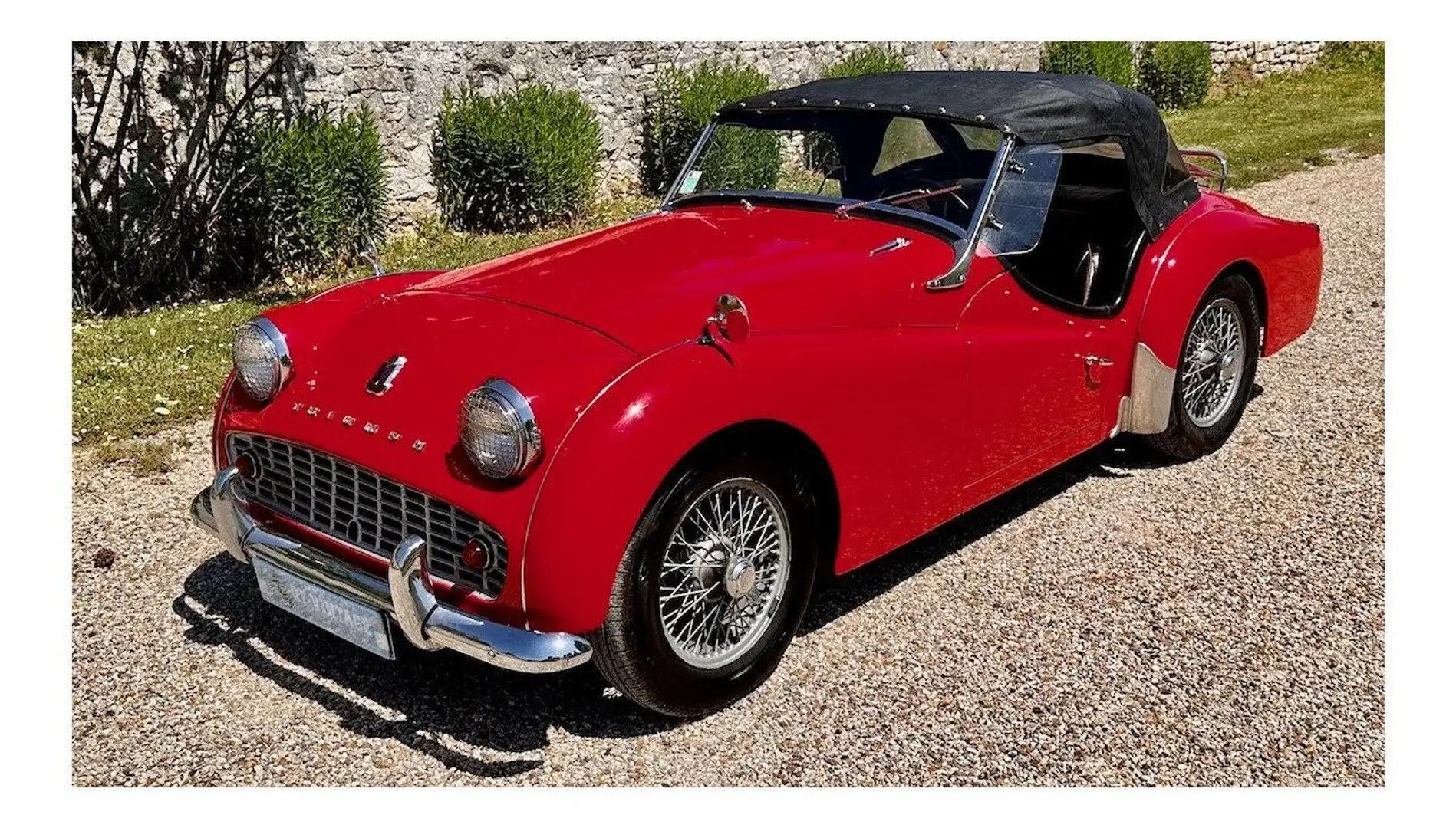 Triumph TR3 1959 Rot - 1