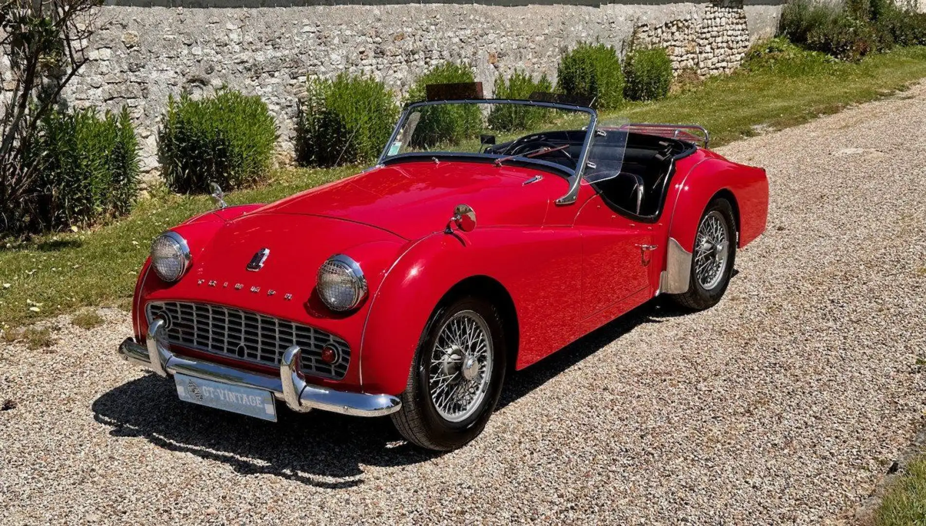 Triumph TR3 1959 Rot - 2