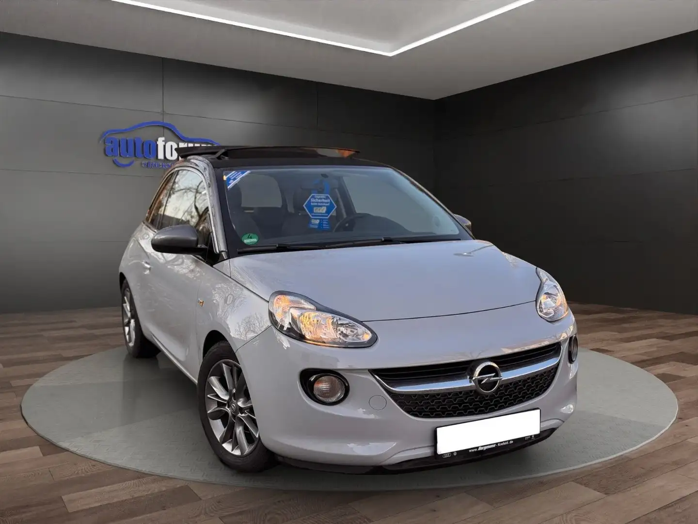 Opel Adam Open Air °Faltdach°2Hand°Klima°Navi°Carplay Grau - 2