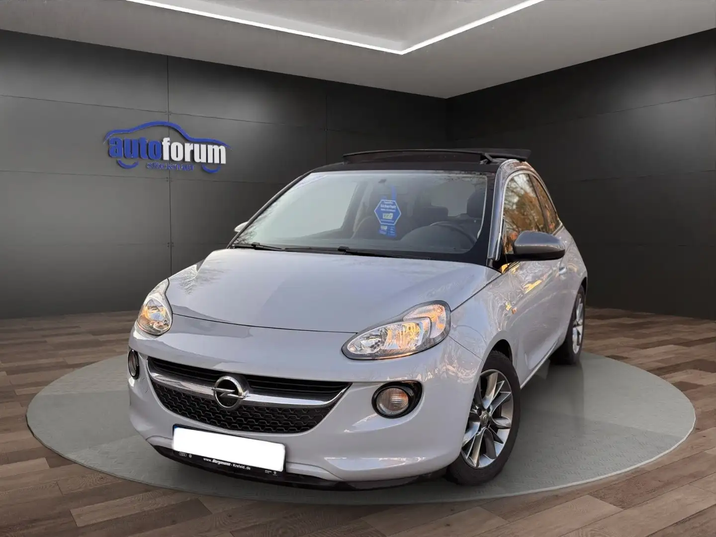 Opel Adam Open Air °Faltdach°2Hand°Klima°Navi°Carplay Grau - 1