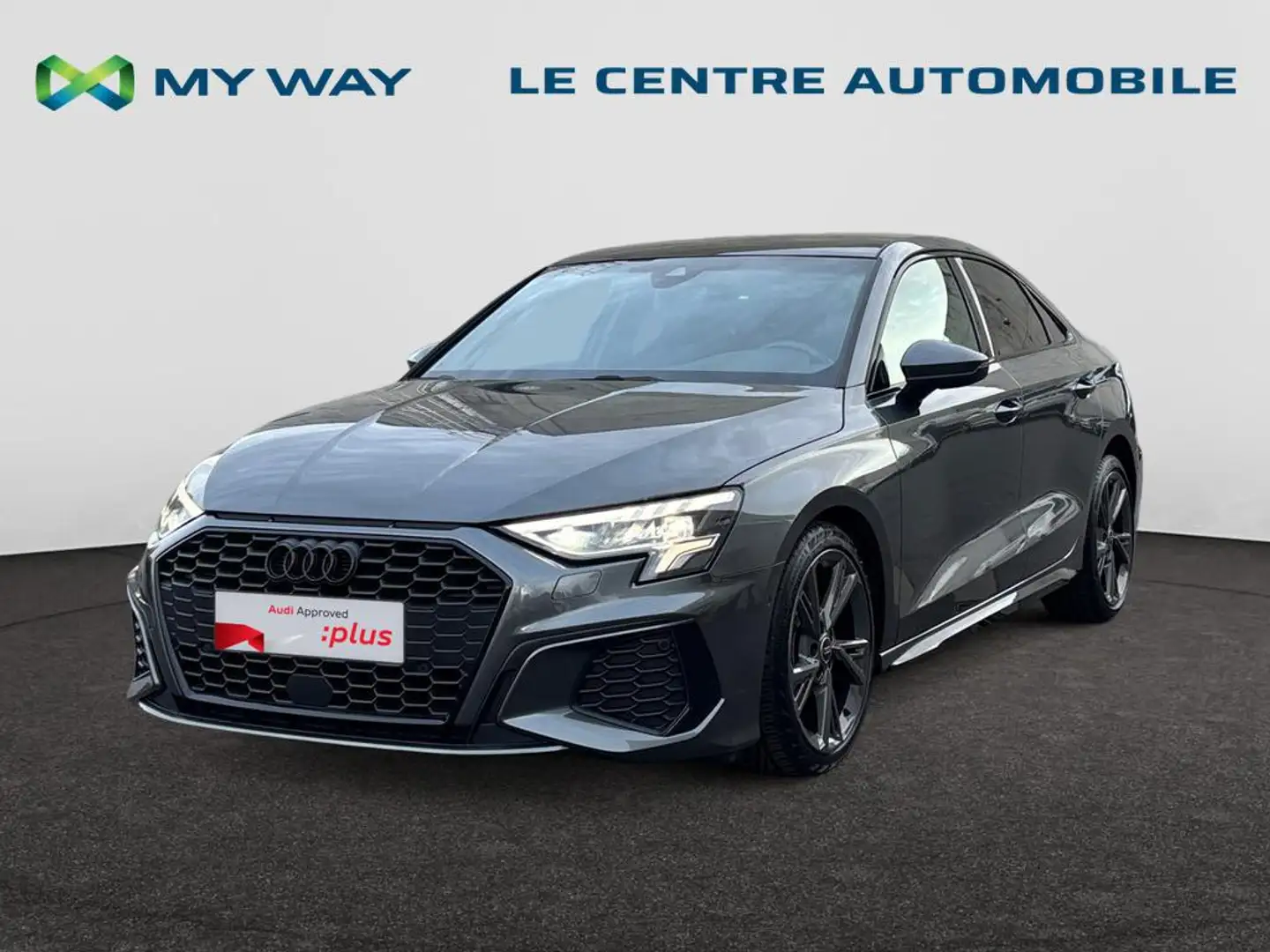 Audi A3 Sedan Audi A3 Berline Sport Edition S line 30 TFSI  81(110) kW(ch) S tronic Gris - 1