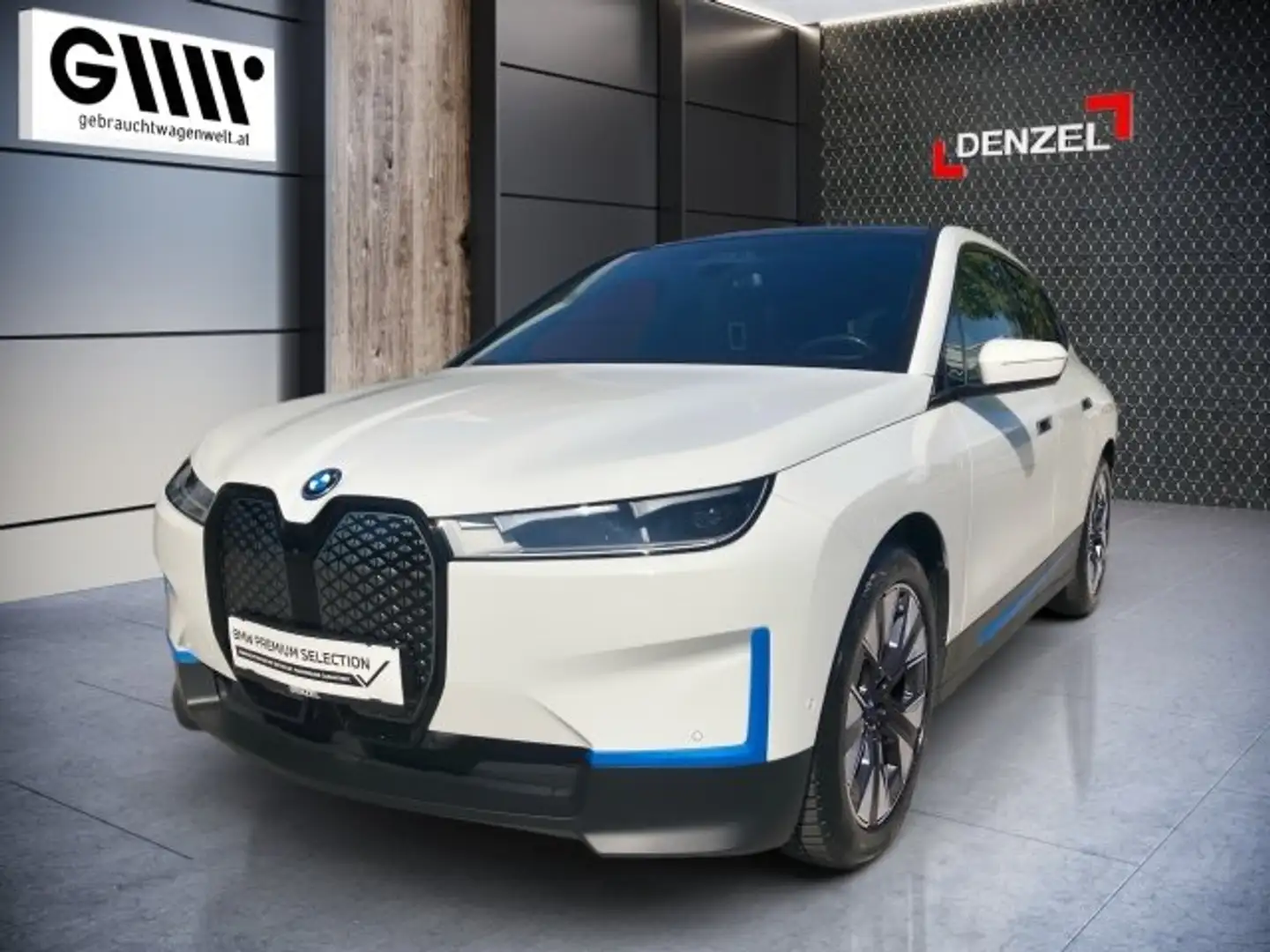 BMW iX xDrive50 105kWh Blanc - 2