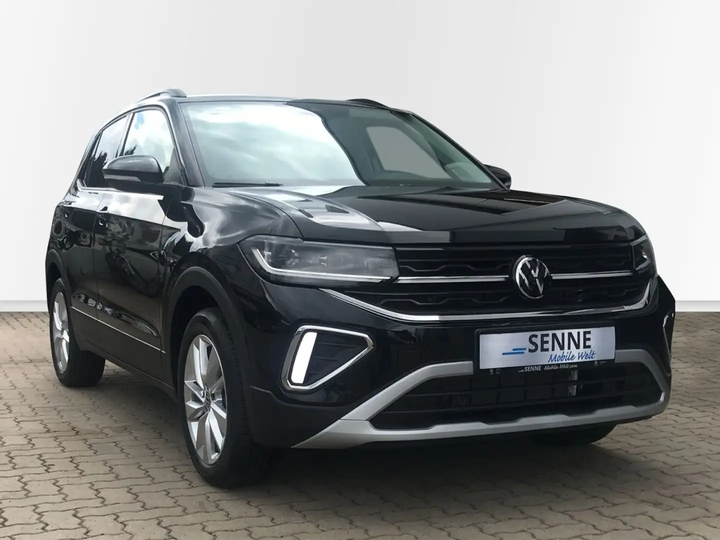 Volkswagen T-Cross 1.0 TSI DSG Life, AHK, Matrix, Kamera, Klima Schwarz - 2
