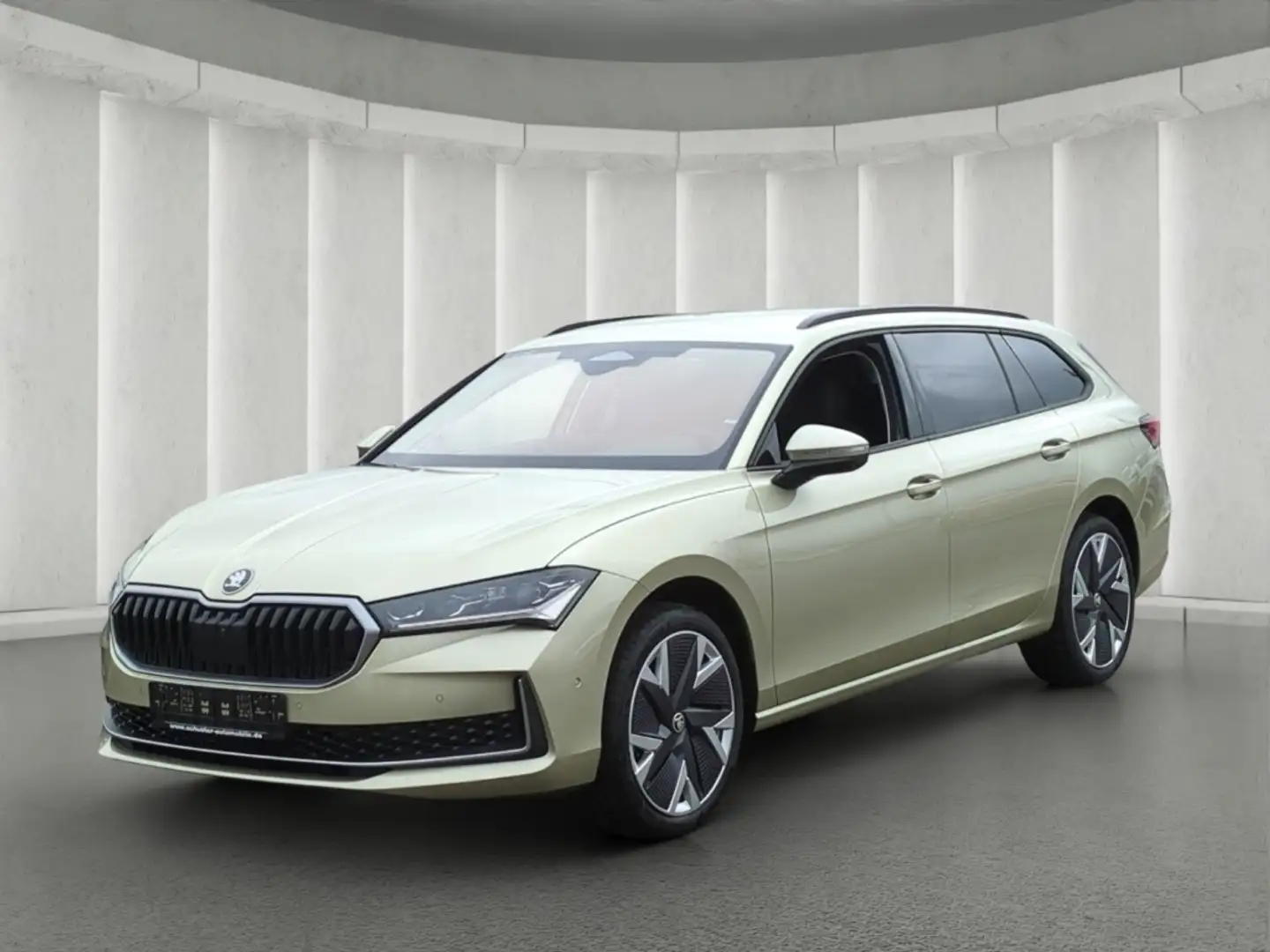 Skoda Superb Combi Selection TDI*DSG AHK 360°Kam Leder Beige - 2