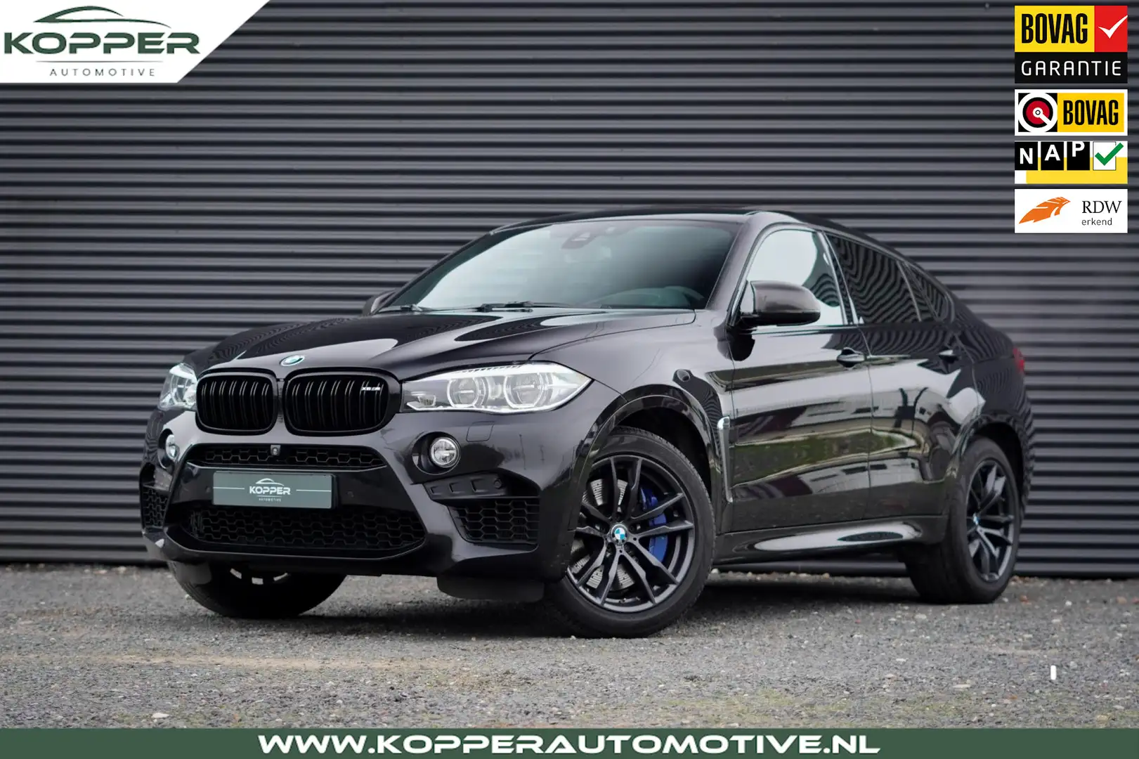 BMW X6 M Black Fire Edition / Schuifdak / Gelimiteerd / Uni Negro - 1