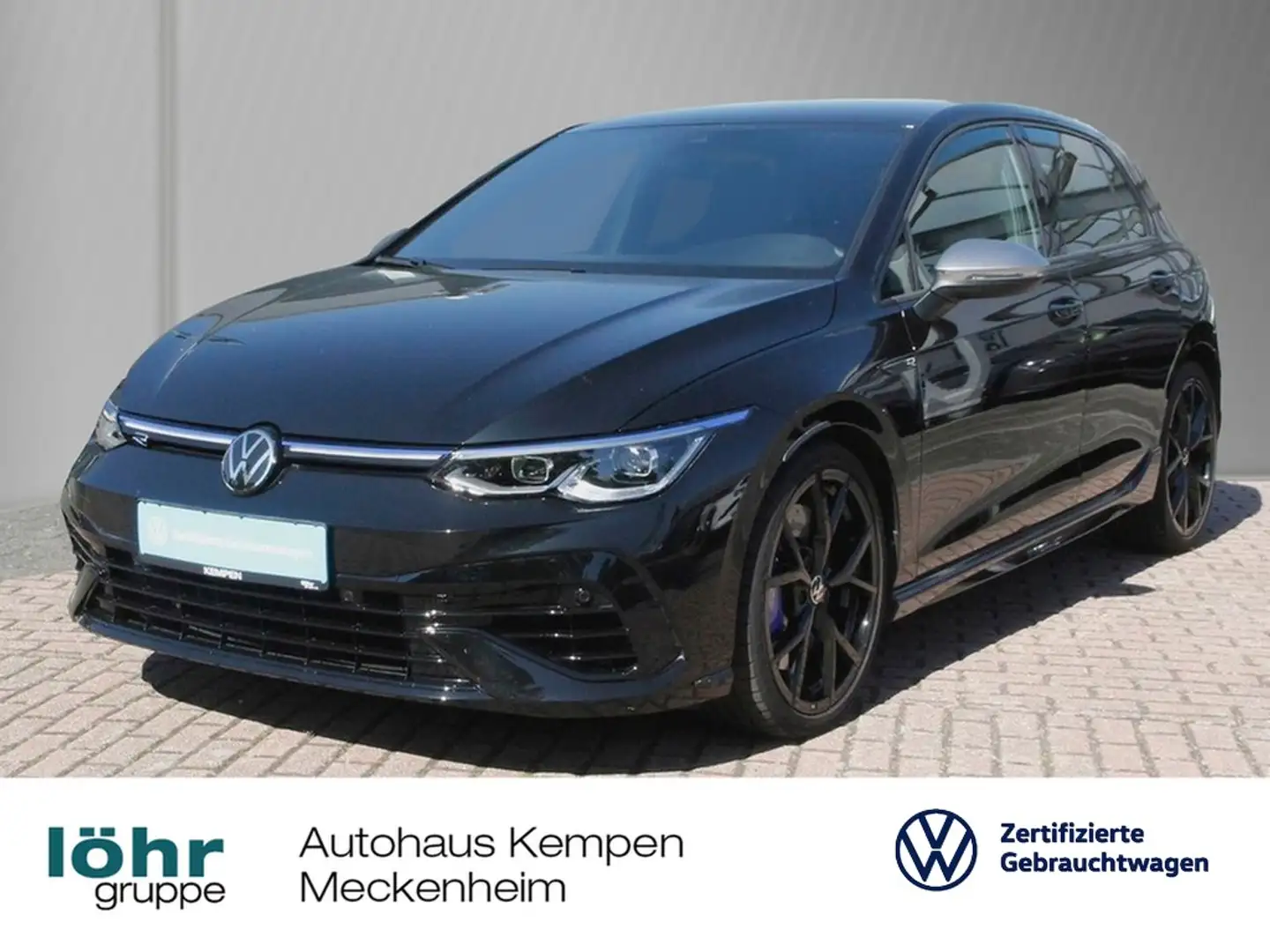 Volkswagen Golf VIII R 2.0 TSI 4M DSG 19" Navi+VC ACC LED PDC Schwarz - 1