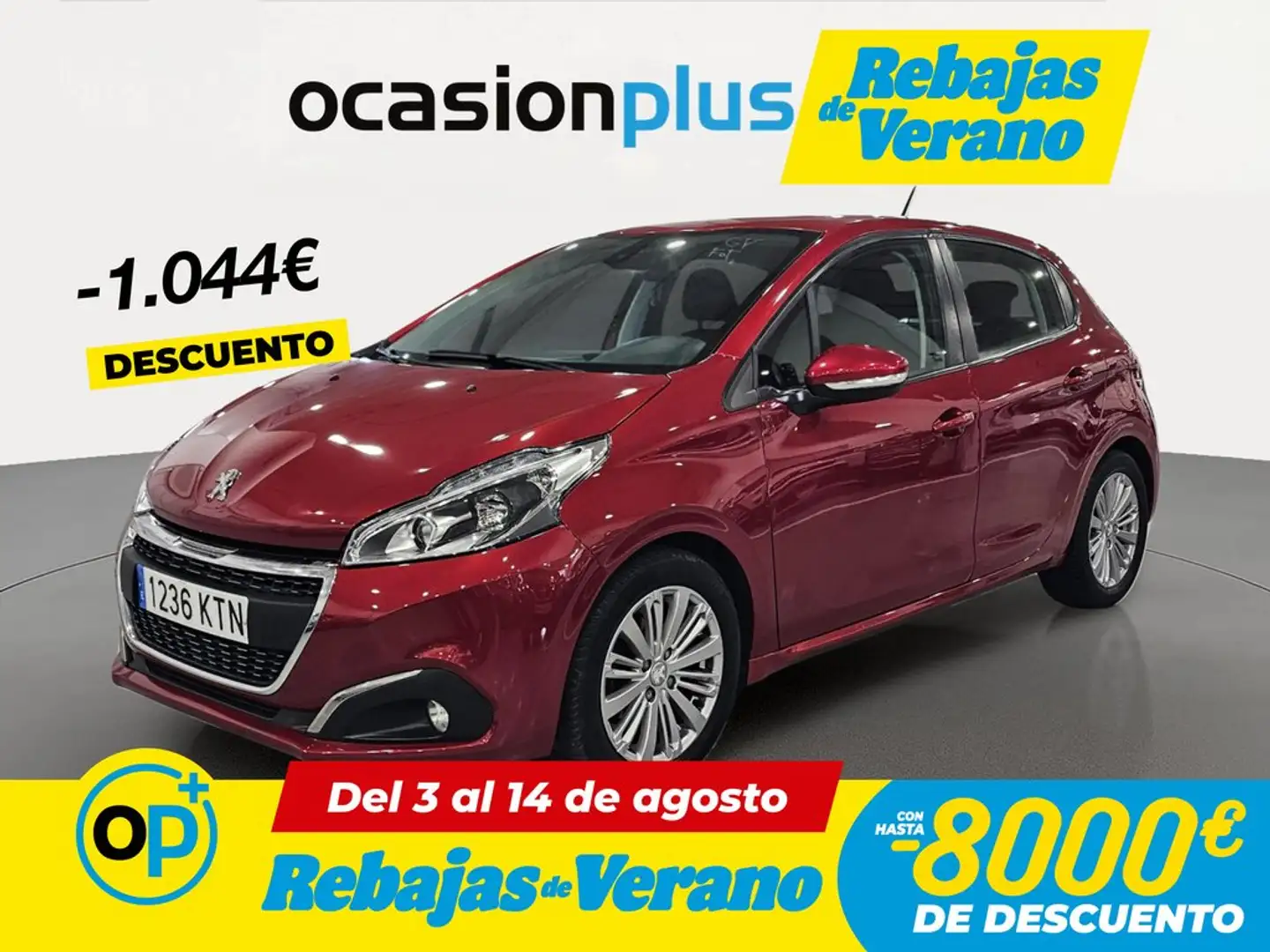 Peugeot 208 1.2 PureTech S&S Signature 82 Rojo - 1