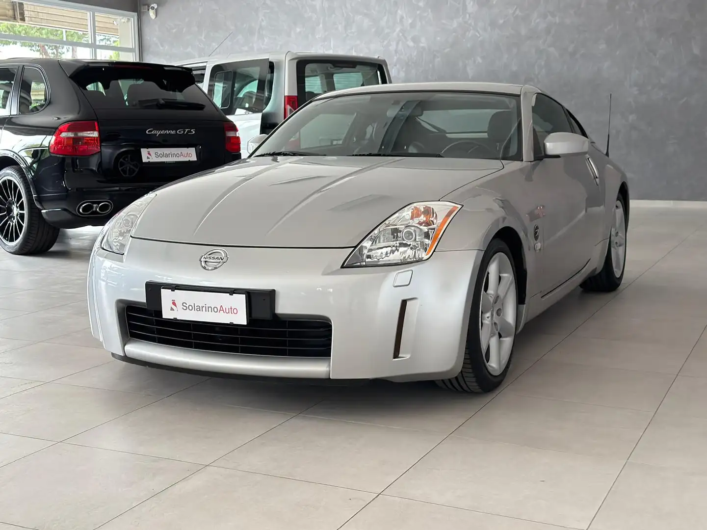 Nissan 350Z 350Z Coupe 3.5 V6 Lev2-Full Service-TOP Condition Silber - 2