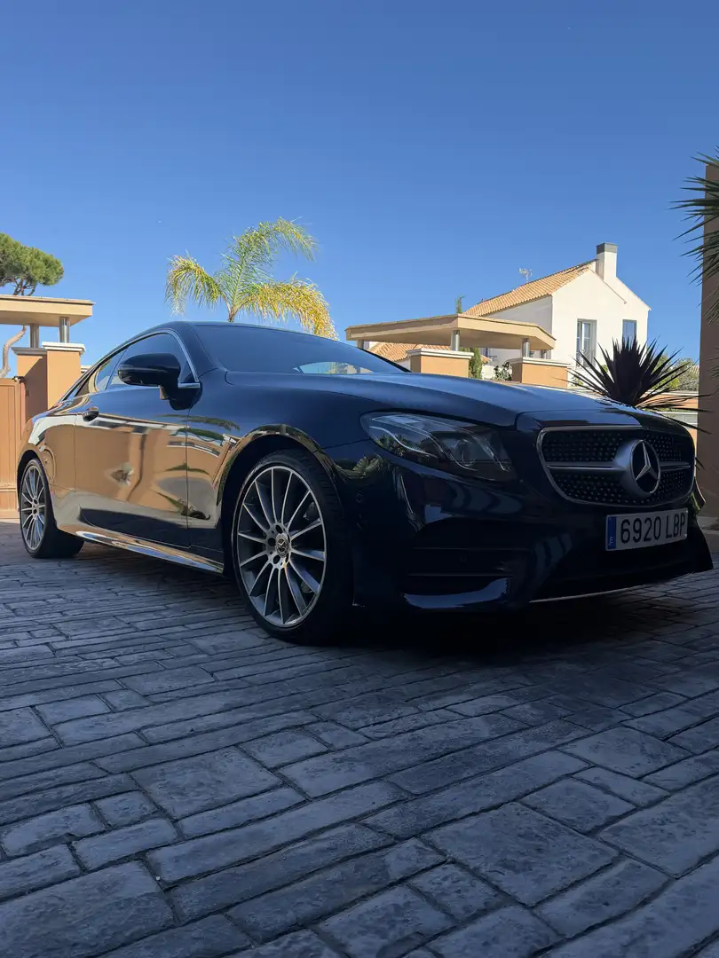 Mercedes-Benz E 220 E Coupé 220d 9G-Tronic Azul - 1