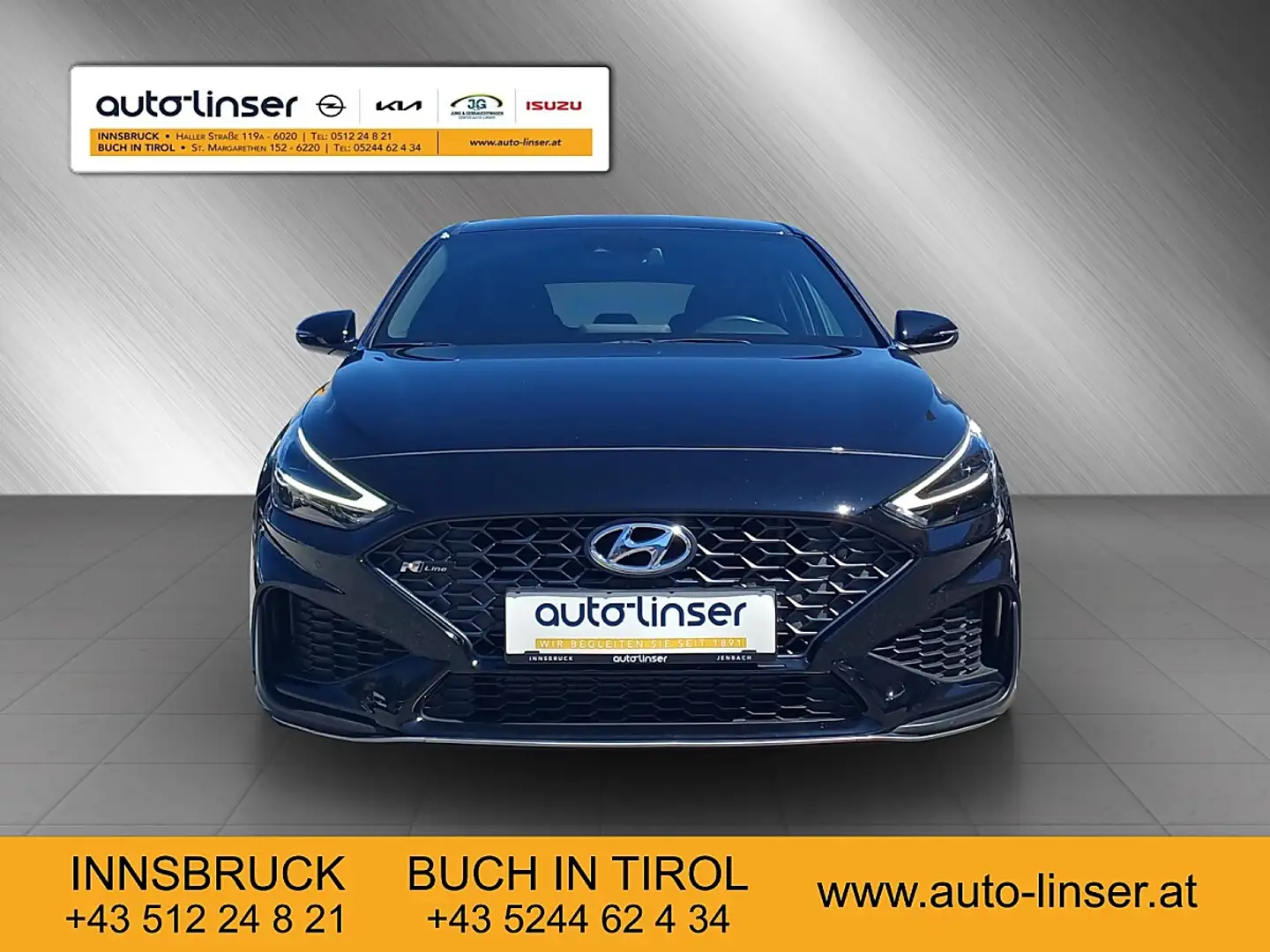 Hyundai i30 1,0 T-GDI i-Line Plus Schwarz - 2