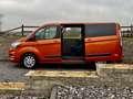 Ford Tourneo Custom 8 PLACES BOITE AUTO LONG 2.0TDCi 130CV CAMERA GPS Oranje - thumbnail 3