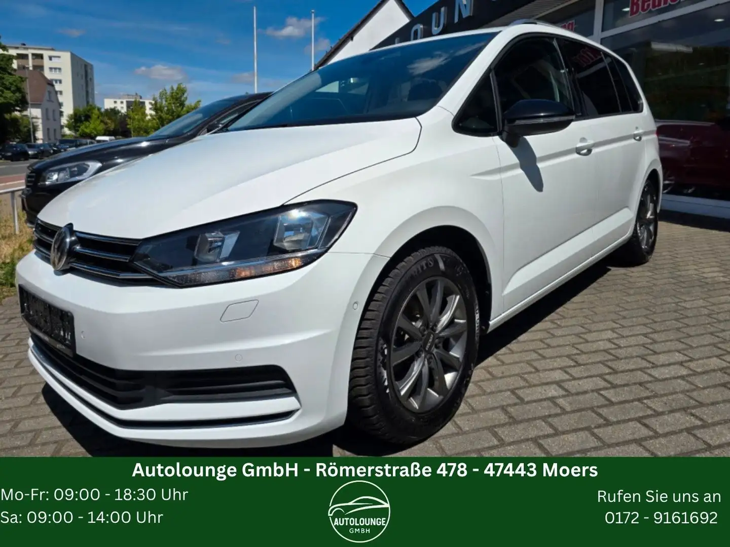 Volkswagen Touran IQ.DRIVE Start-Stopp*7 Sitz*NAV*Parkass.* Weiß - 1